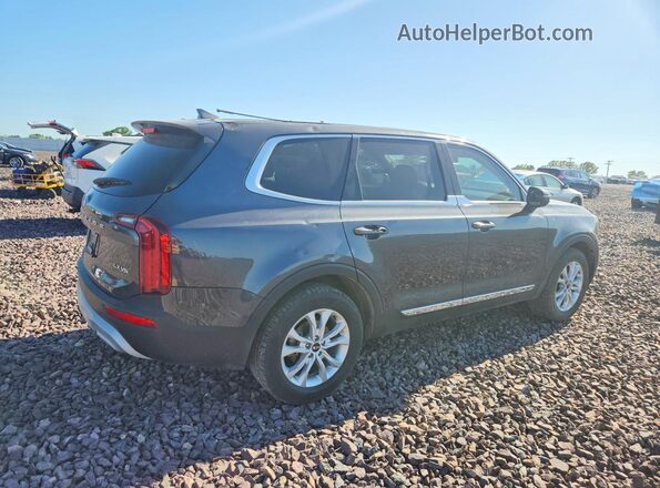 5XYP24HC0MG114224 2021 KIA TELLURIDE Gray Հետևի աջ