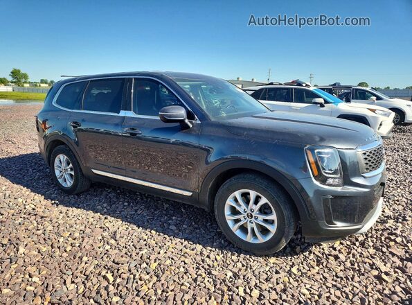 5XYP24HC0MG114224 2021 KIA TELLURIDE Gray Առջևի աջ