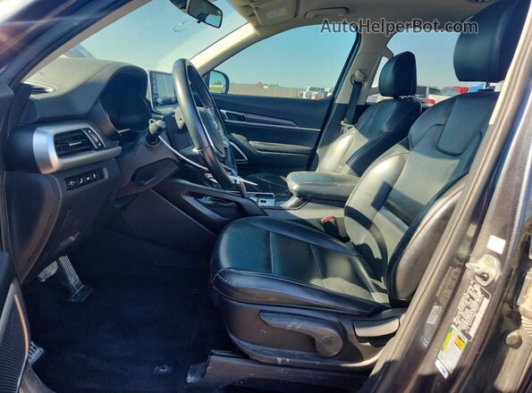 5XYP24HC0MG114224 2021 KIA TELLURIDE Gray Սալոնի դիմացի տեսք