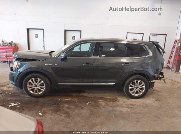 5XYP24HC1LG032937 2020 KIA TELLURIDE Gray Панорамний вид салону 360°