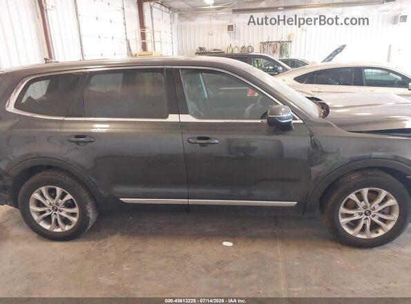 5XYP24HC1LG032937 2020 KIA TELLURIDE Gray Вид задньої частини салону