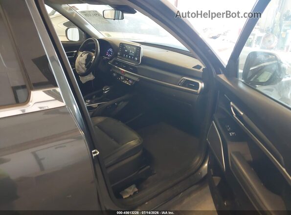 5XYP24HC1LG032937 2020 KIA TELLURIDE Gray Вид салону спереду