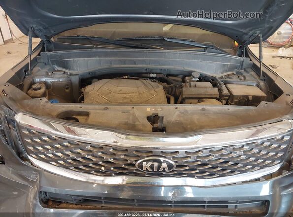 5XYP24HC1LG032937 2020 KIA TELLURIDE Gray Вид ззаду