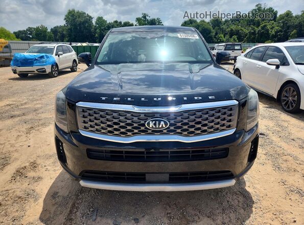 5XYP24HC2LG011093 2020 KIA TELLURIDE Black Դիմացի տեսք