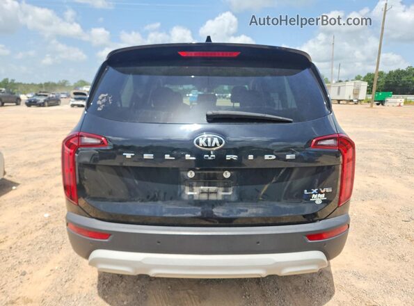 5XYP24HC2LG011093 2020 KIA TELLURIDE Black Հետևի տեսք