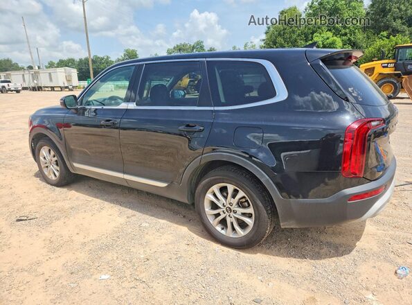 5XYP24HC2LG011093 2020 KIA TELLURIDE Black Հետևի ձախ