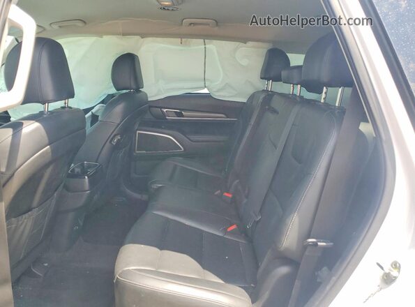 5XYP24HC2MG127752 2021 KIA TELLURIDE Белый Вид задней части салона