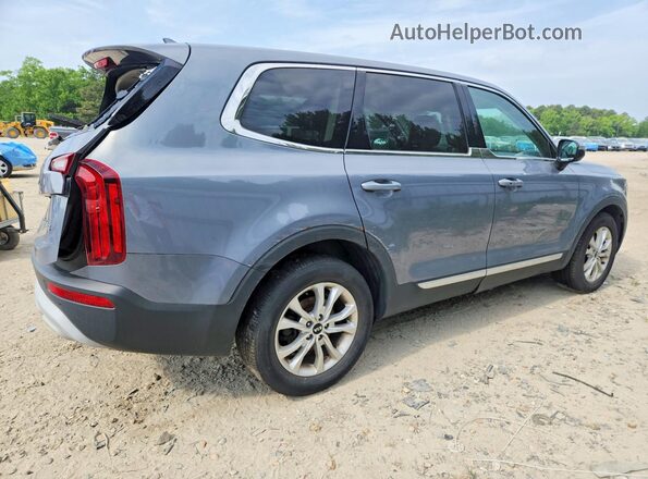 5XYP24HC3LG032213 2020 KIA TELLURIDE Blue Tył prawy