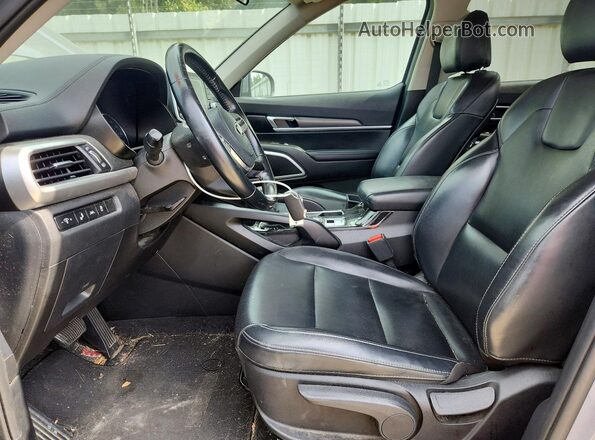 5XYP24HC3LG032213 2020 KIA TELLURIDE Blue Widok wnętrza z przodu