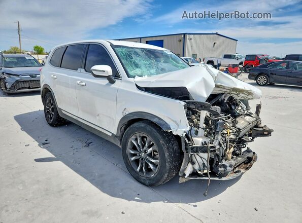 5XYP24HC3LG046760 2020 KIA TELLURIDE White Przód prawy
