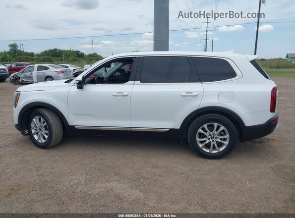 5XYP24HC5LG026347 2020 KIA TELLURIDE White Սալոնի 360 աստիճան տեսք
