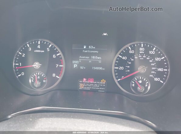 5XYP24HC5LG026347 2020 KIA TELLURIDE White Հետևի նստատեղերի տեսք