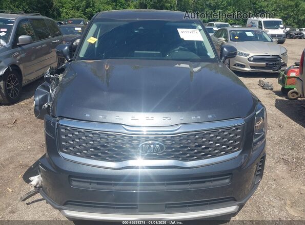 5XYP24HC5LG093336 2020 KIA TELLURIDE Gray Սարքավորումների վահանակի տեսք