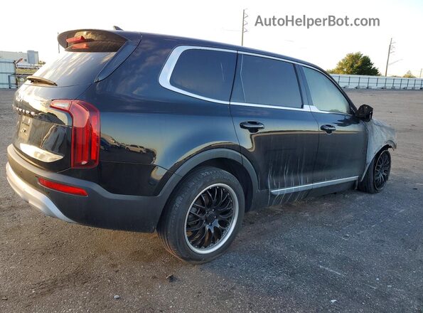 5XYP24HC5NG245098 2022 KIA TELLURIDE Black Задня права чверть