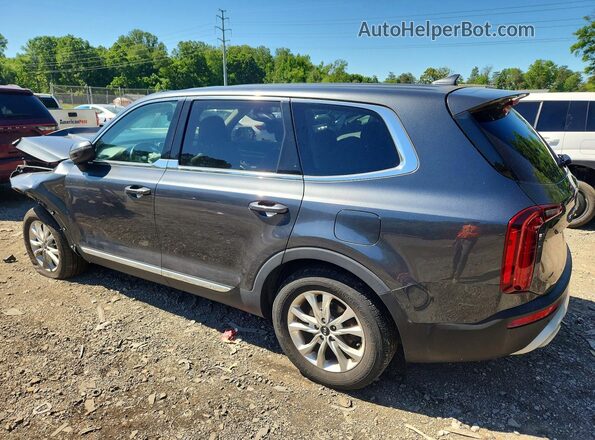 5XYP24HC7LG070477 2020 KIA TELLURIDE Gray Rear left
