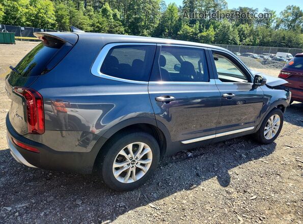 5XYP24HC7LG070477 2020 KIA TELLURIDE Gray Rear right