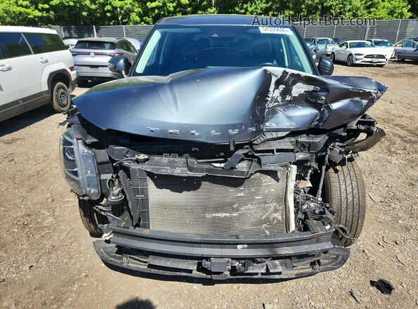 5XYP24HC7LG070477 2020 KIA TELLURIDE Gray Front view