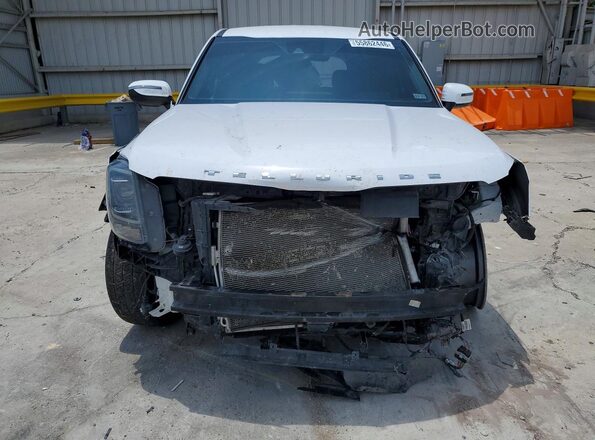 5XYP24HC7MG151738 2021 KIA TELLURIDE White Vista frontal