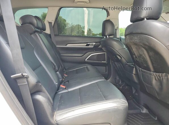 5XYP24HC7MG151738 2021 KIA TELLURIDE White Vista de los asientos traseros