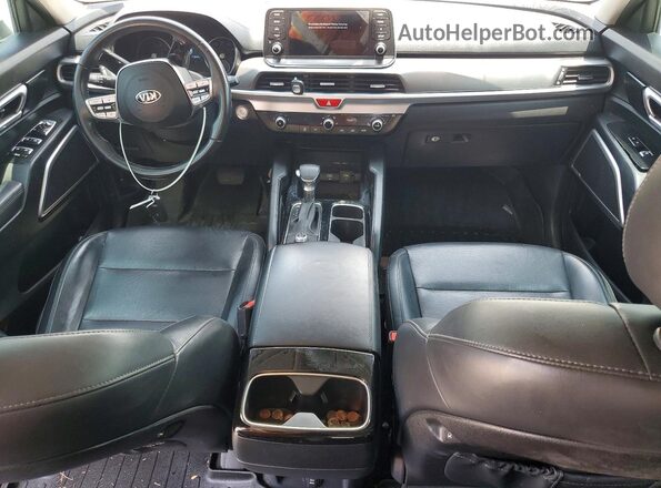 5XYP24HC7MG151738 2021 KIA TELLURIDE White Vista del salpicadero