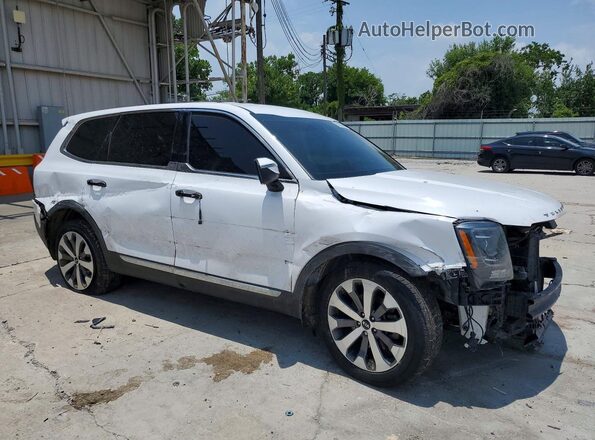 5XYP24HC7MG151738 2021 KIA TELLURIDE White Delantero derecho