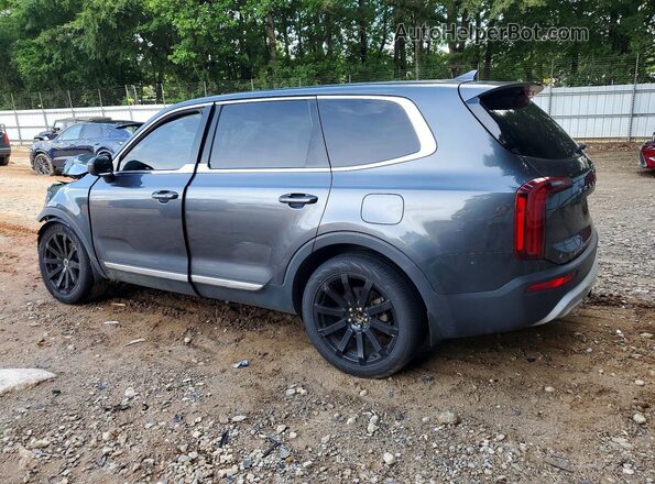 5XYP24HC8MG099228 2021 KIA TELLURIDE Gray Հետևի ձախ