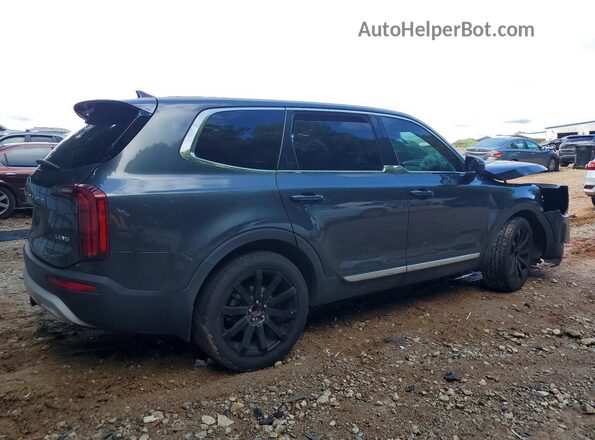5XYP24HC8MG099228 2021 KIA TELLURIDE Gray Հետևի աջ
