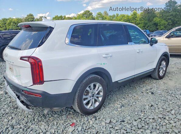 5XYP24HCXNG324122 2022 KIA TELLURIDE White Հետևի աջ