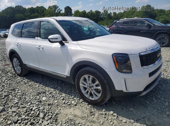 5XYP24HCXNG324122 2022 KIA TELLURIDE White Առջևի աջ