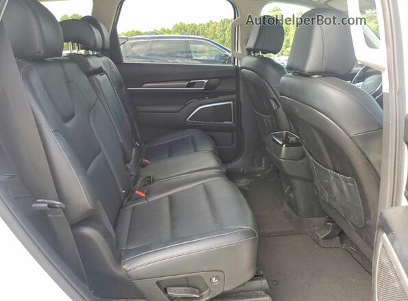 5XYP24HCXNG324122 2022 KIA TELLURIDE White Սալոնի հետևի տեսք
