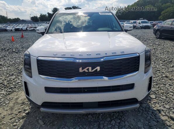 5XYP24HCXNG324122 2022 KIA TELLURIDE White Դիմացի տեսք