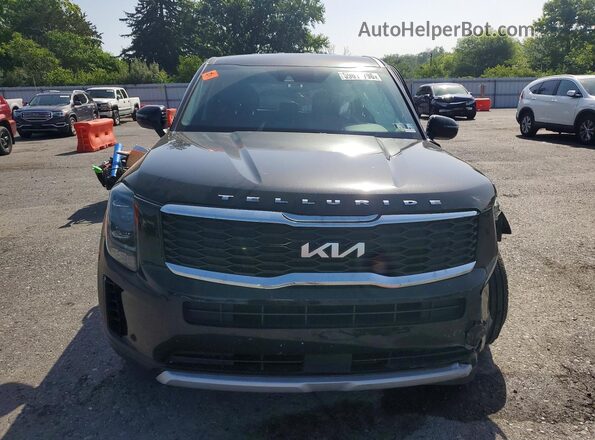 5XYP2DHC0NG200764 2022 KIA TELLURIDE Black Вид спереду