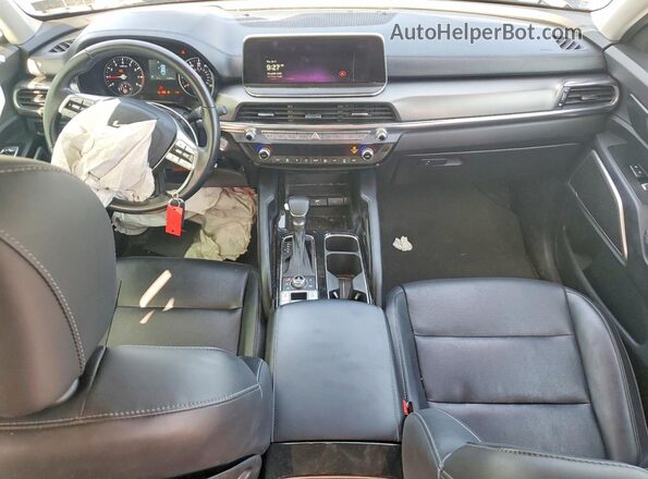 5XYP2DHC0NG200764 2022 KIA TELLURIDE Black Вид панелі приладів