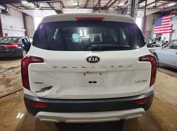 5XYP2DHC1LG073066 2020 KIA TELLURIDE White უკანა ხედი