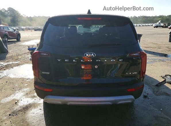 5XYP2DHC3MG098665 2021 KIA TELLURIDE Black Հետևի տեսք