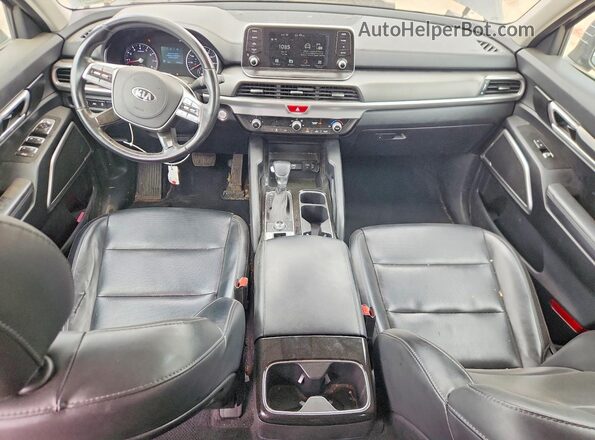 5XYP2DHC6LG069594 2020 KIA TELLURIDE Gray Вид панелі приладів