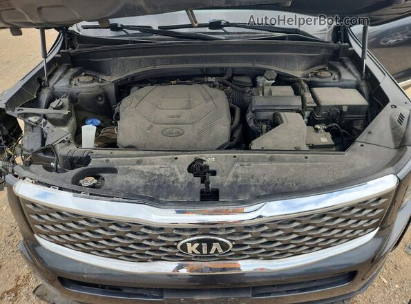 5XYP2DHC6LG069594 2020 KIA TELLURIDE Gray Вид підкапотного простору