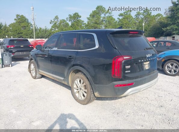 5XYP2DHC6NG214829 2022 KIA TELLURIDE Black Հետևի ձախ