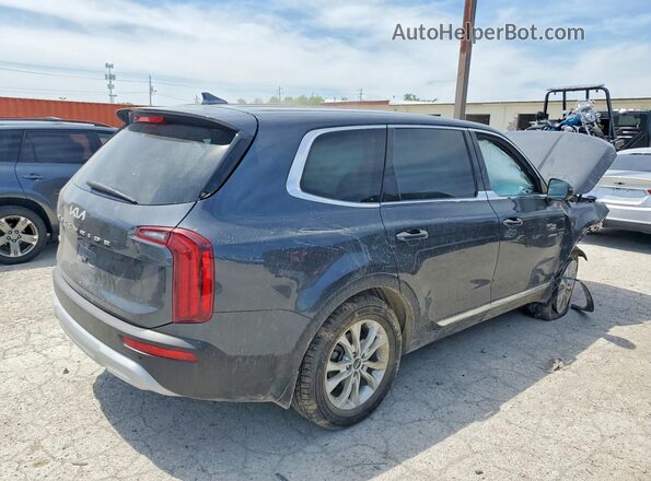 5XYP2DHC6NG219450 2022 KIA TELLURIDE Black Rear right