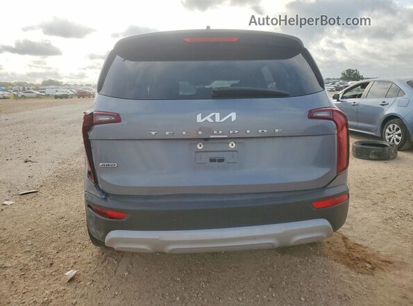 5XYP2DHC7NG229811 2022 KIA TELLURIDE Gray Widok z tyłu