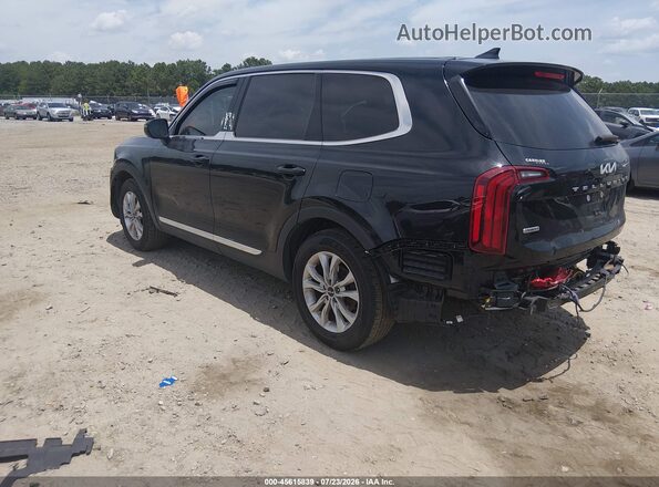 5XYP2DHC7NG264610 2022 KIA TELLURIDE Black უკანა მარცხენა