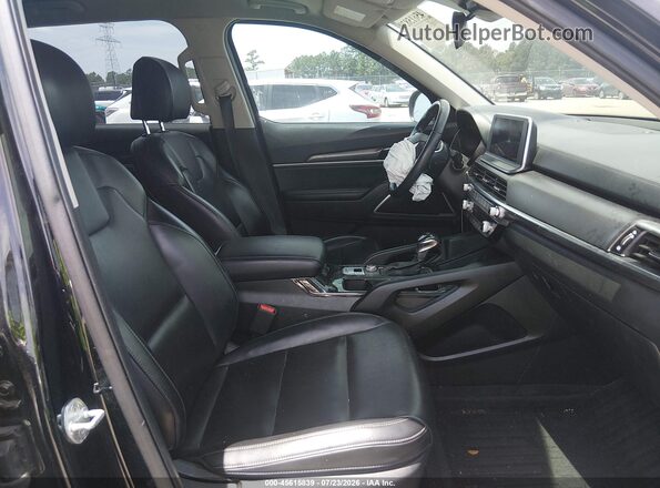 5XYP2DHC7NG264610 2022 KIA TELLURIDE Black წინა სალონის ხედი