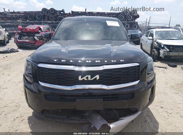 5XYP2DHC7NG264610 2022 KIA TELLURIDE Black უკანა სალონის ხედი
