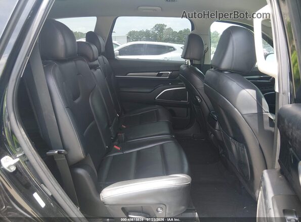 5XYP2DHC7NG264610 2022 KIA TELLURIDE Black VIN კოდის სტიკერის ხედი