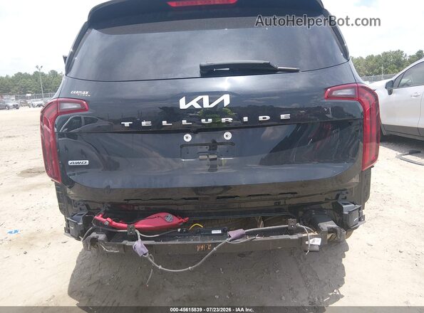 5XYP2DHC7NG264610 2022 KIA TELLURIDE Black წინა ხედი