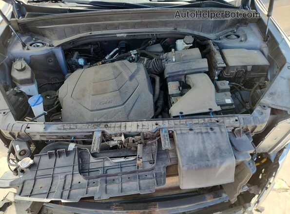5XYP2DHC8NG295588 2022 KIA TELLURIDE Gray Շարժիչի բաժամունքի տեսք