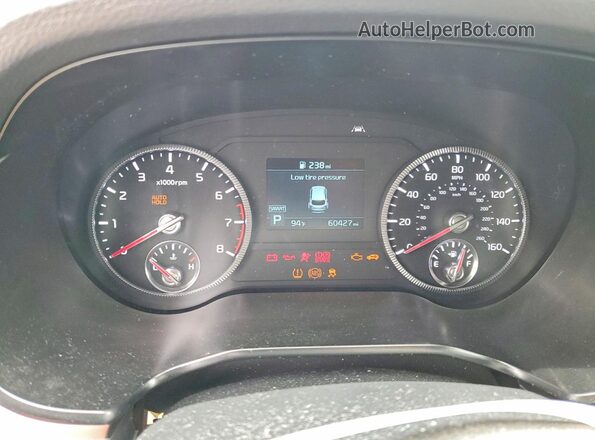 5XYP2DHC8NG295588 2022 KIA TELLURIDE Gray Սարքավորումների վահանակի տեսք