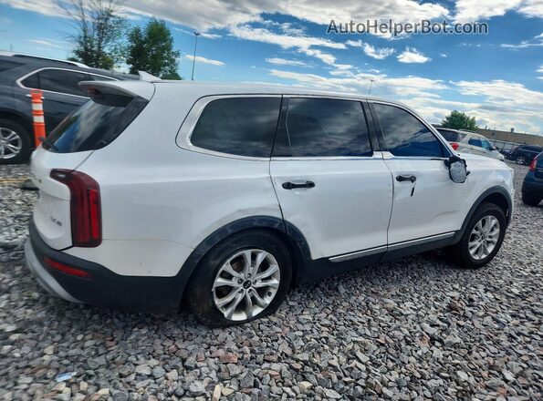 5XYP2DHC9LG011009 2020 KIA TELLURIDE White უკანა მარჯვენა