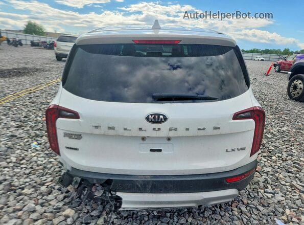 5XYP2DHC9LG011009 2020 KIA TELLURIDE White უკანა ხედი