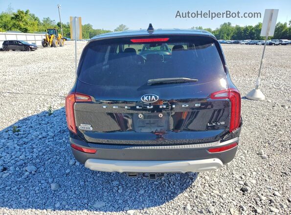 5XYP2DHC9LG058671 2020 KIA TELLURIDE Black Հետևի տեսք
